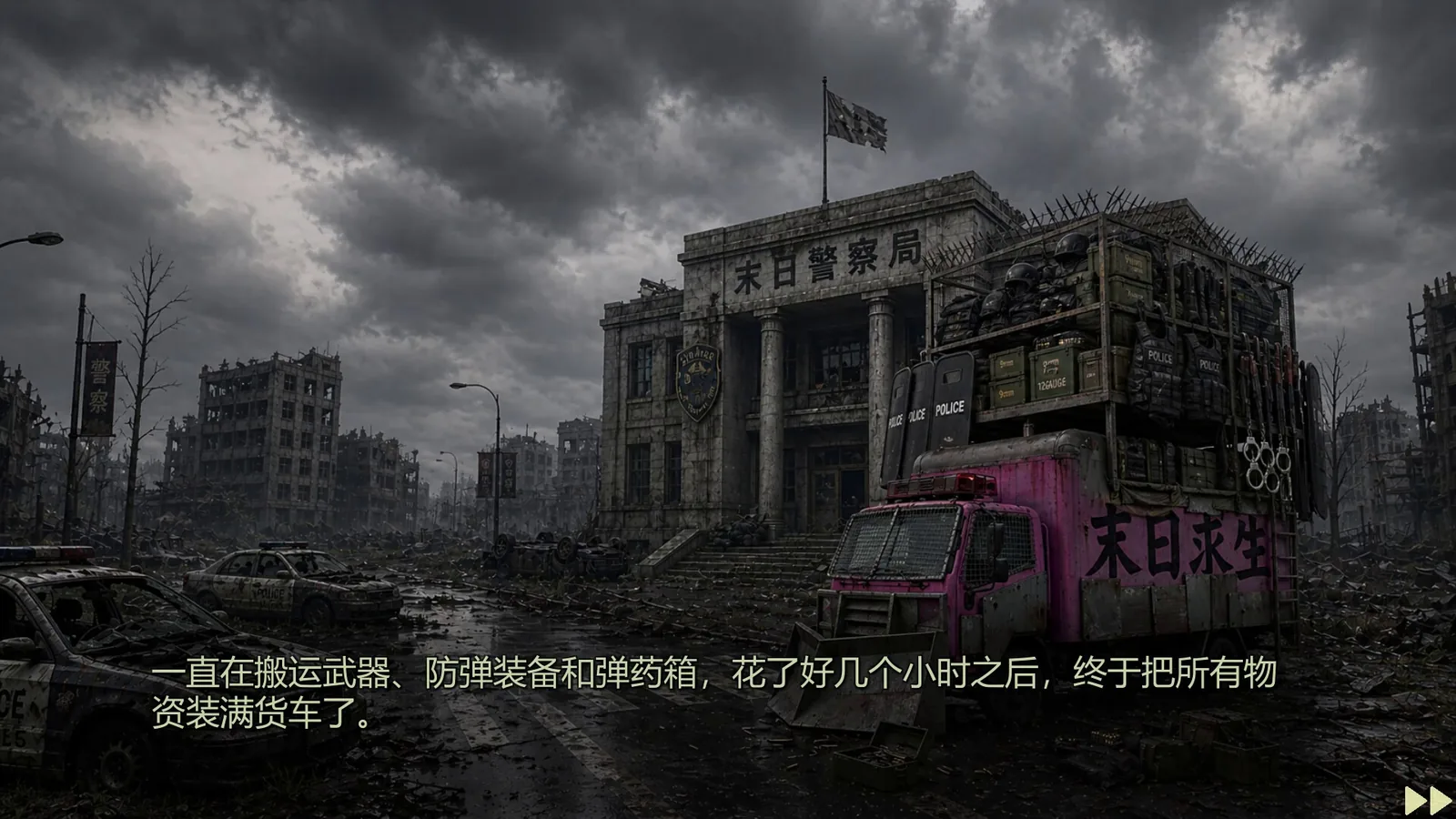 美女，别影响我僵尸末日求生官方游戏截图 5
